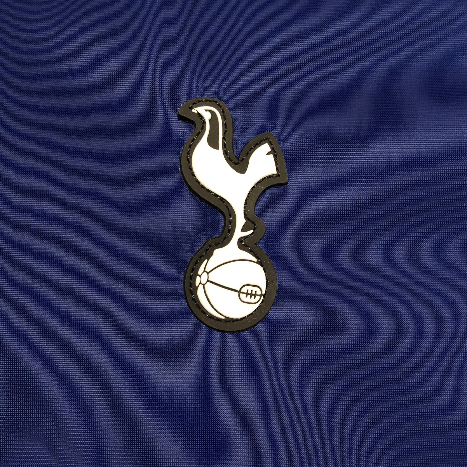 Spurs kids retro track jacket in navy & royal blue with club crest to chest.