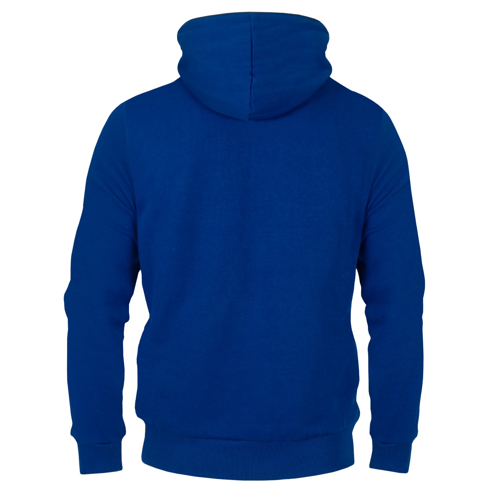 Chelsea adults hoodie in royal blue with the club crest & text print to front.