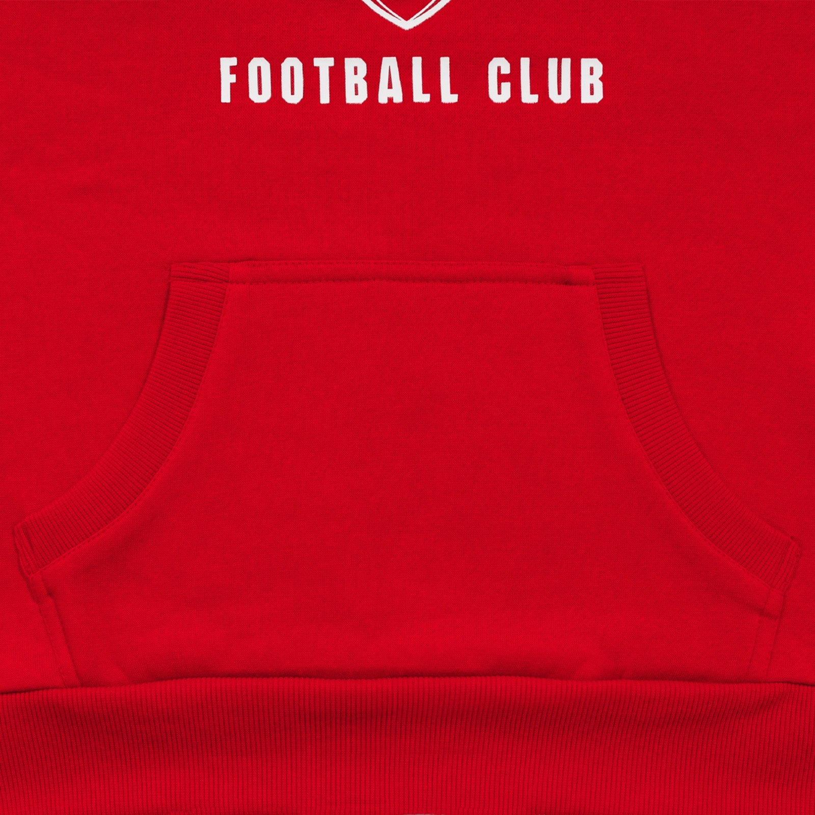 Arsenal kids hoodie in red with the famous Gunners crest to the centre of the front.