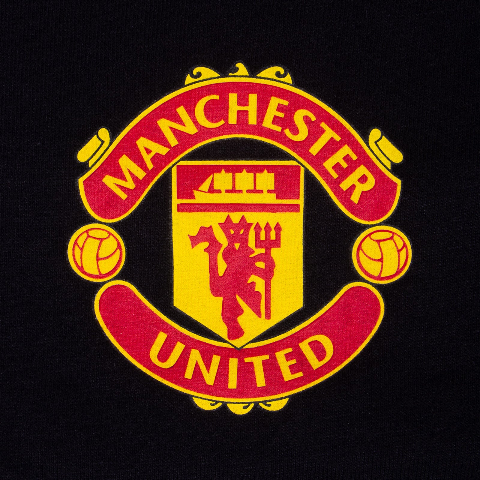 Manchester United short pyjamas for kids in black