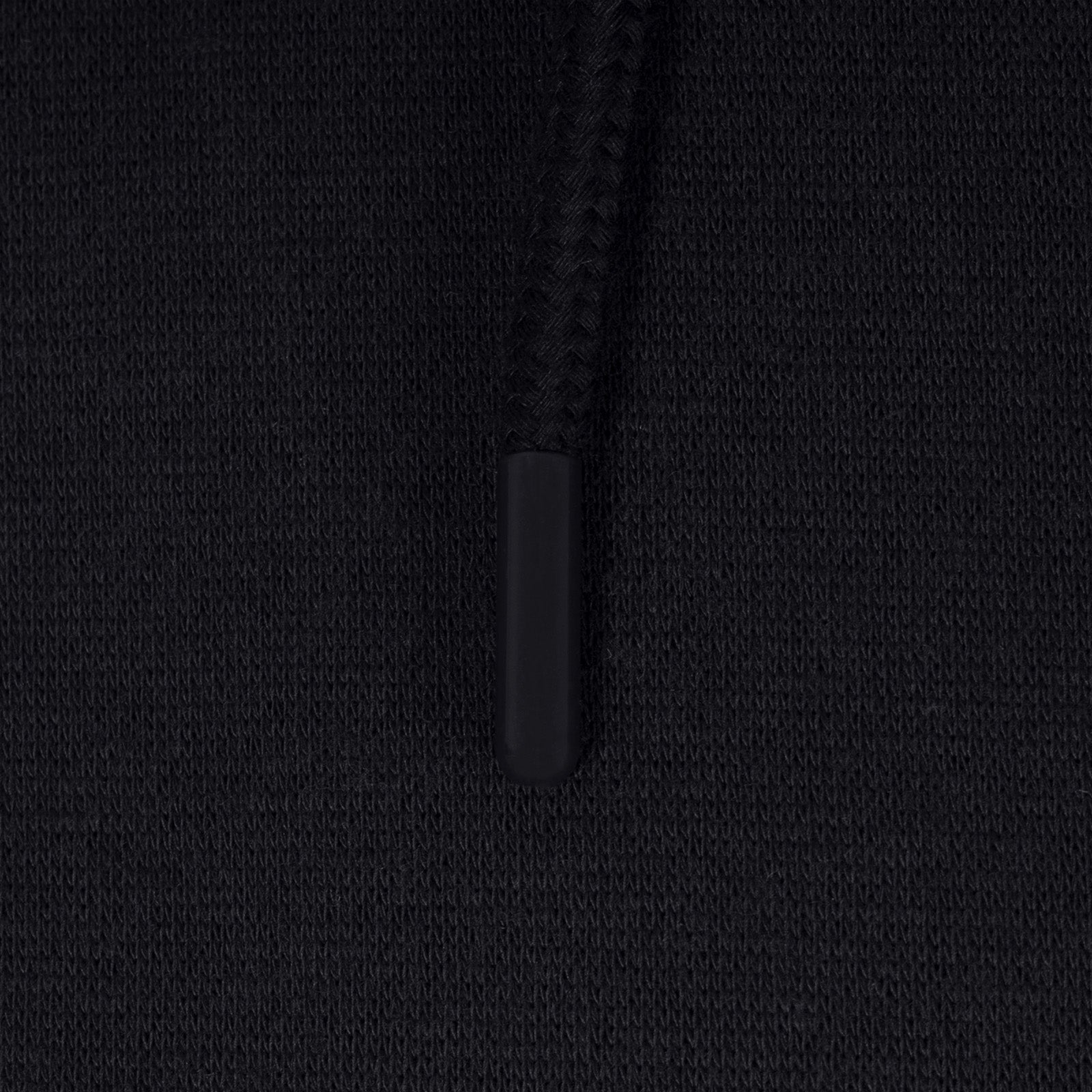 Newcastle United adults zip hoodie in black with club crest on the left chest.