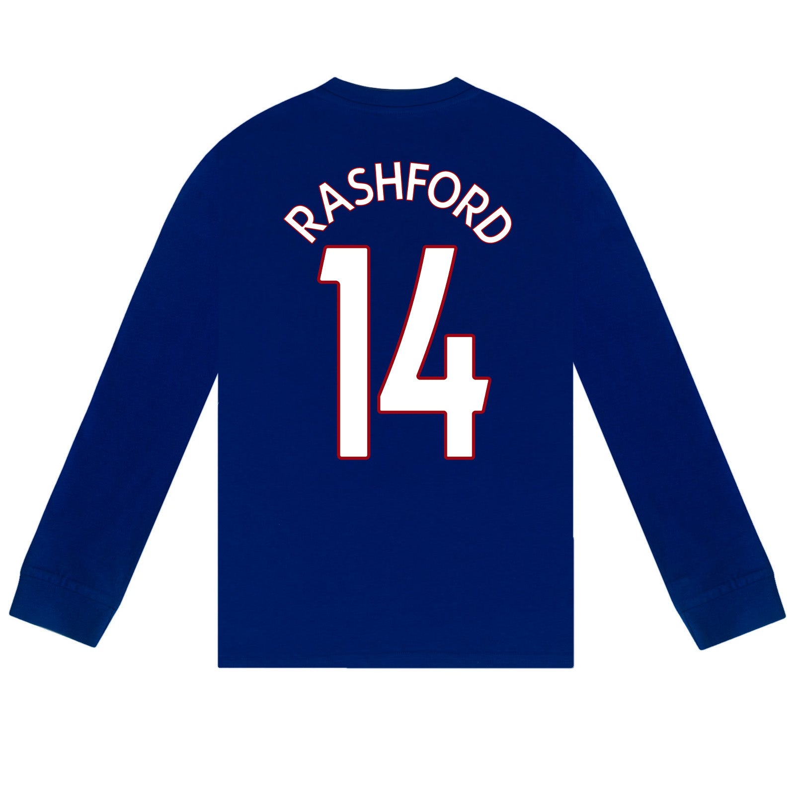 FC Barcelona kids long pyjamas in reflex blue. Long sleeve top featuring the club crest. Long legged bottoms with the club crest and Barca Text.
