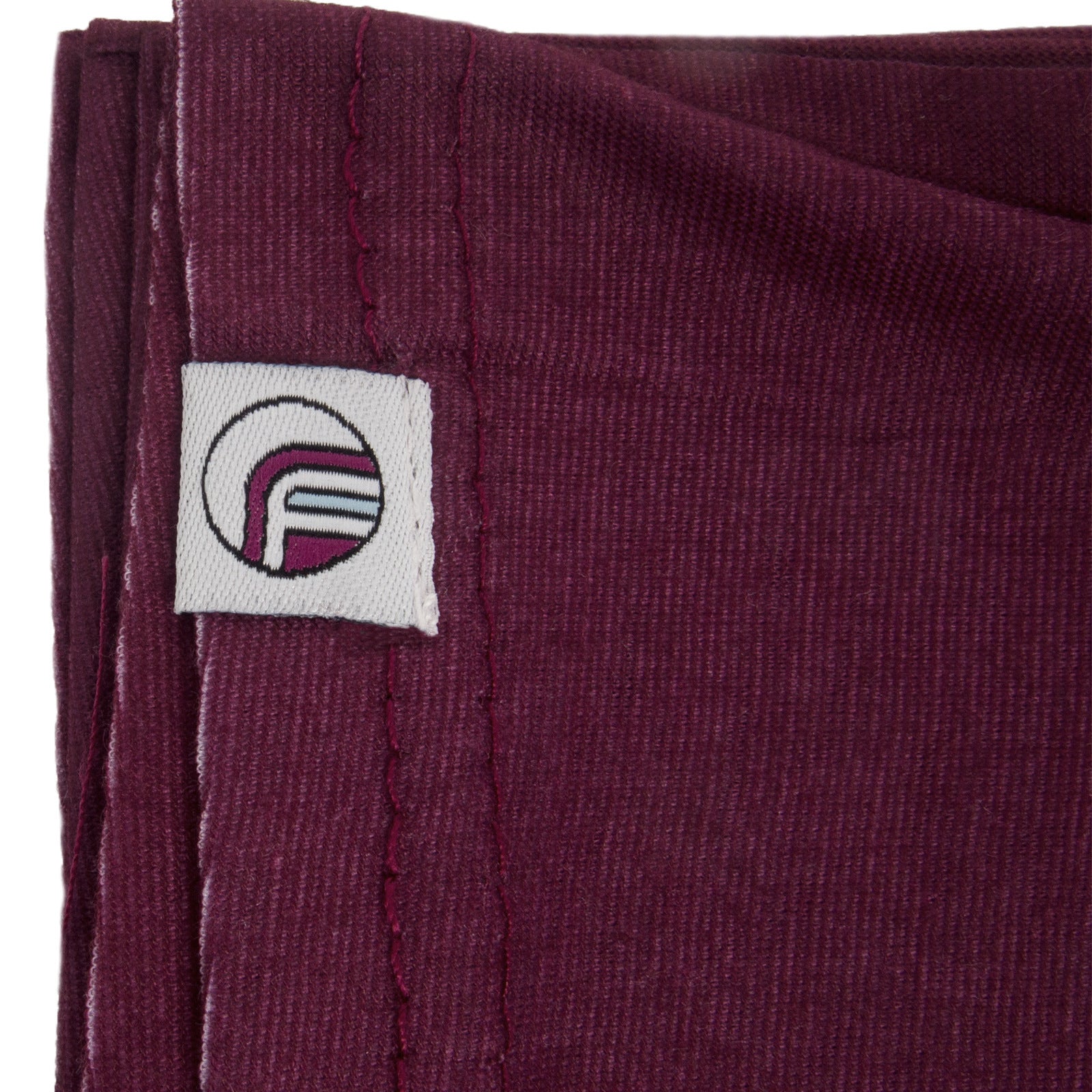 West Ham Utd snood in retro football bar scarf design in claret