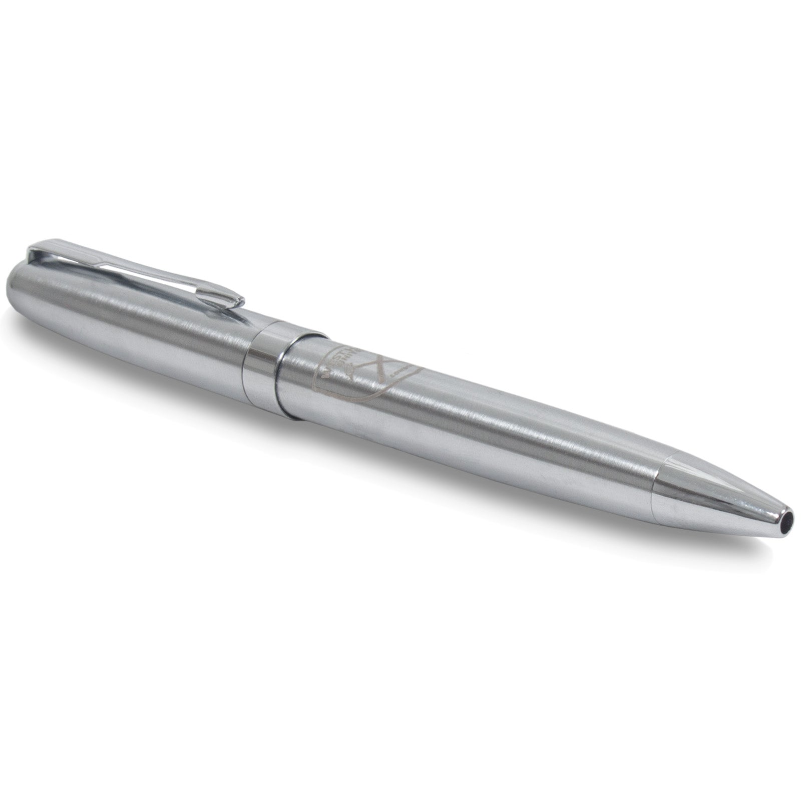 West Ham pen and keyring set in silver with club crest in club design gift box