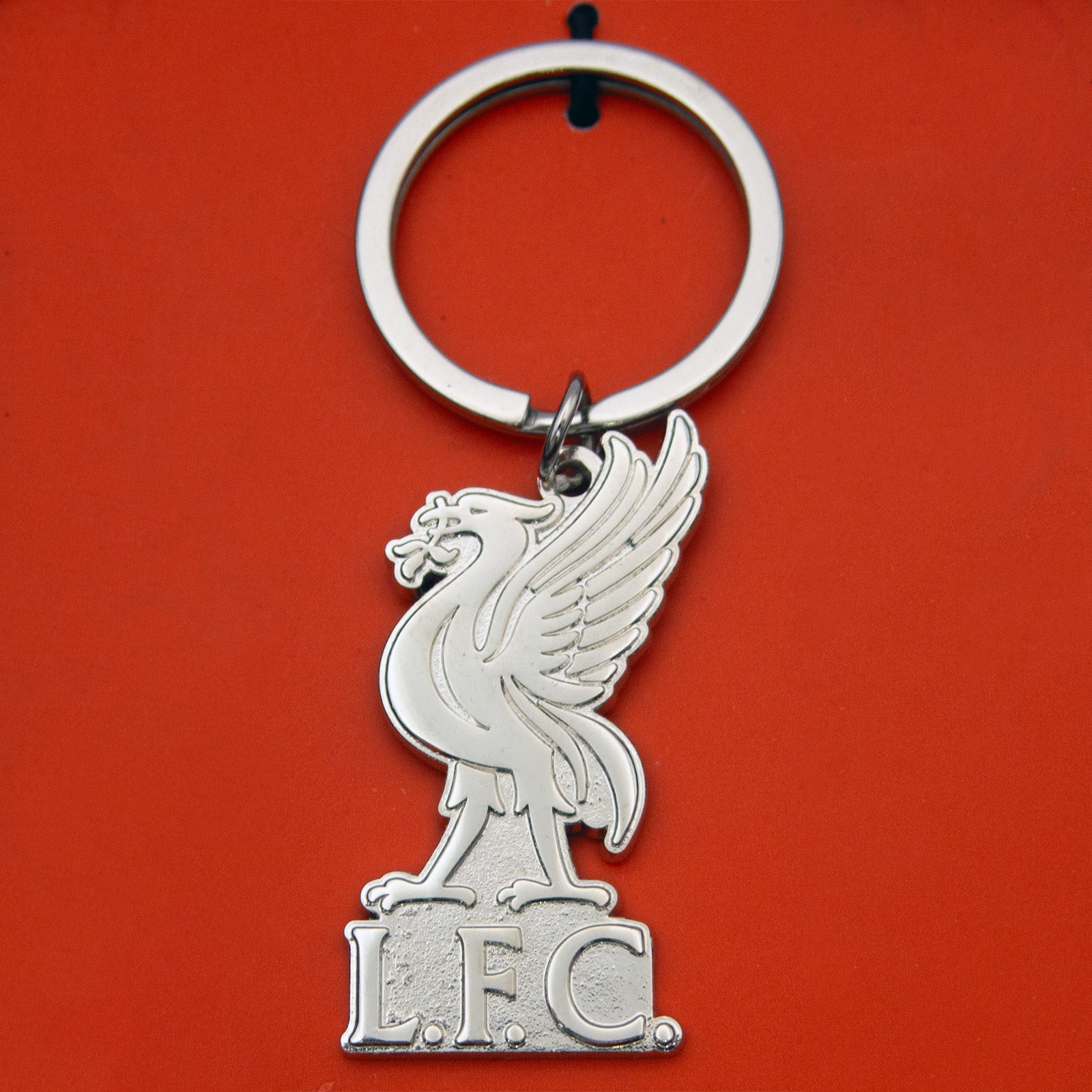 Liverpool pen and keyring set in silver with club crest in club design gift box