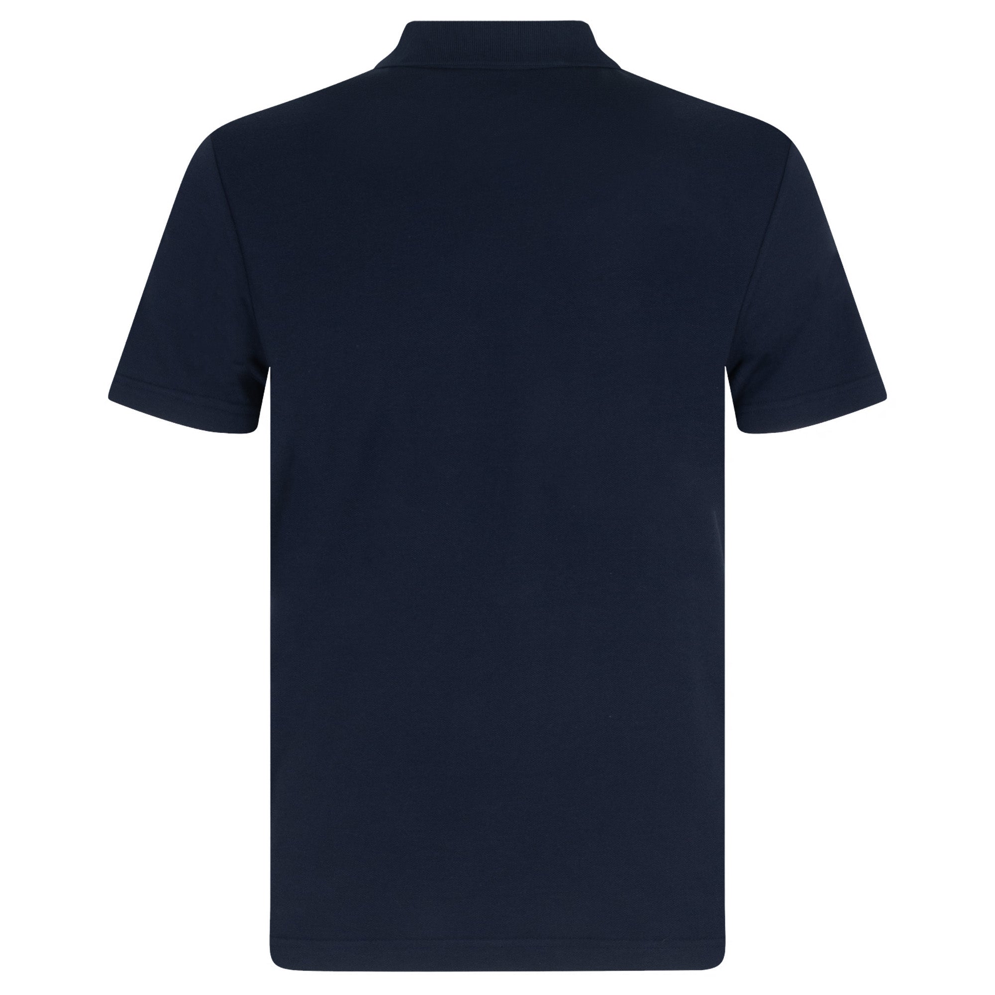 United polo shirt in navy with Wembley 58 crest