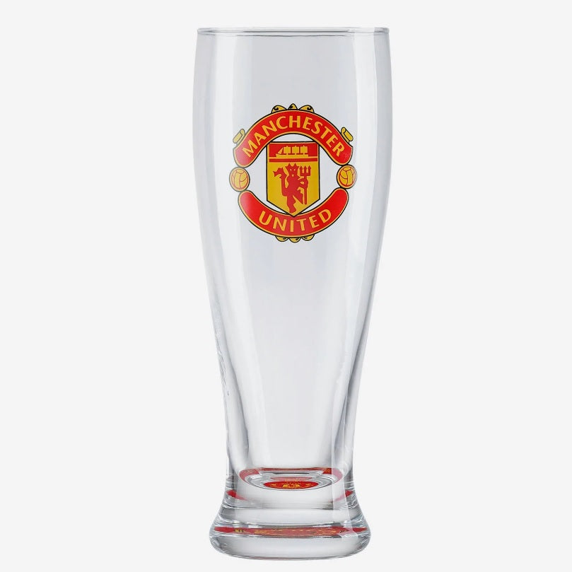 Manchester United Schooner in Quality Glass