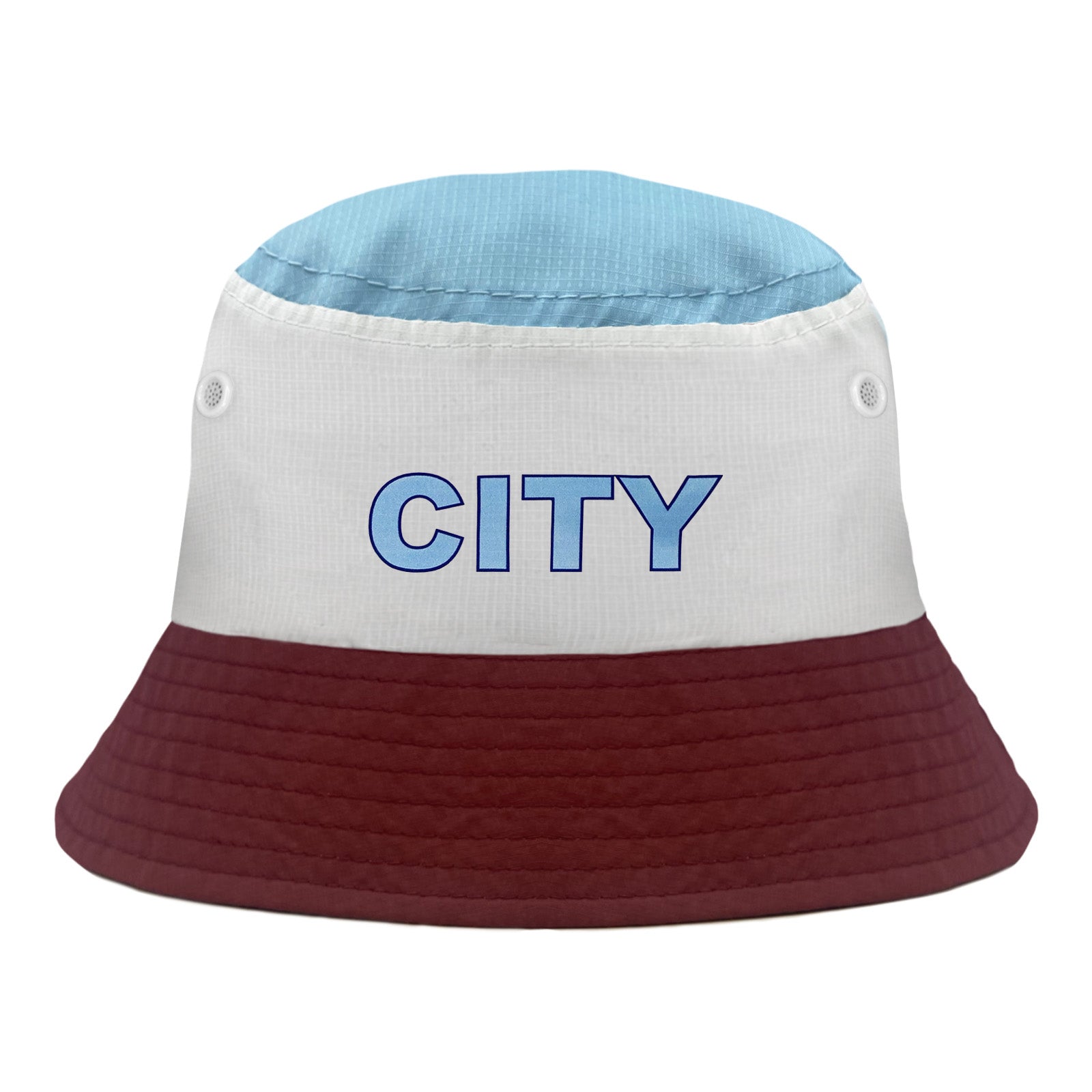 Man City colours bucket hat