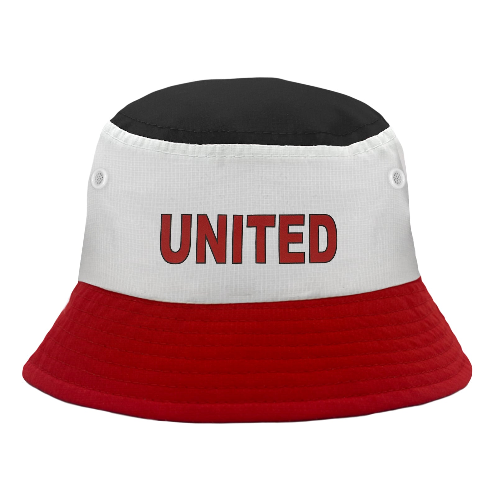 Sheffield United bucket hat in red, black and white