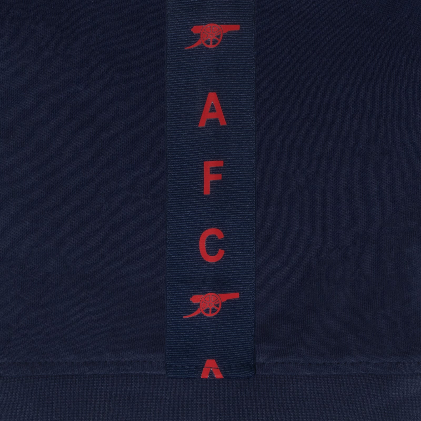 Arsenal kids T-shirt, short sleeves in navy blue with club crest to chest