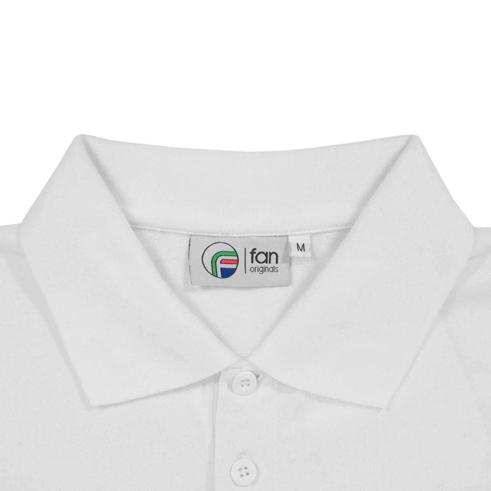Scotland retro polo shirt in black, navy, royal & white with printed logo on the chest
