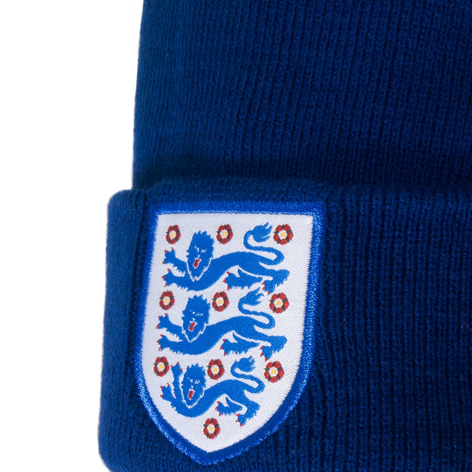 England knitted beanie hat navy blue
