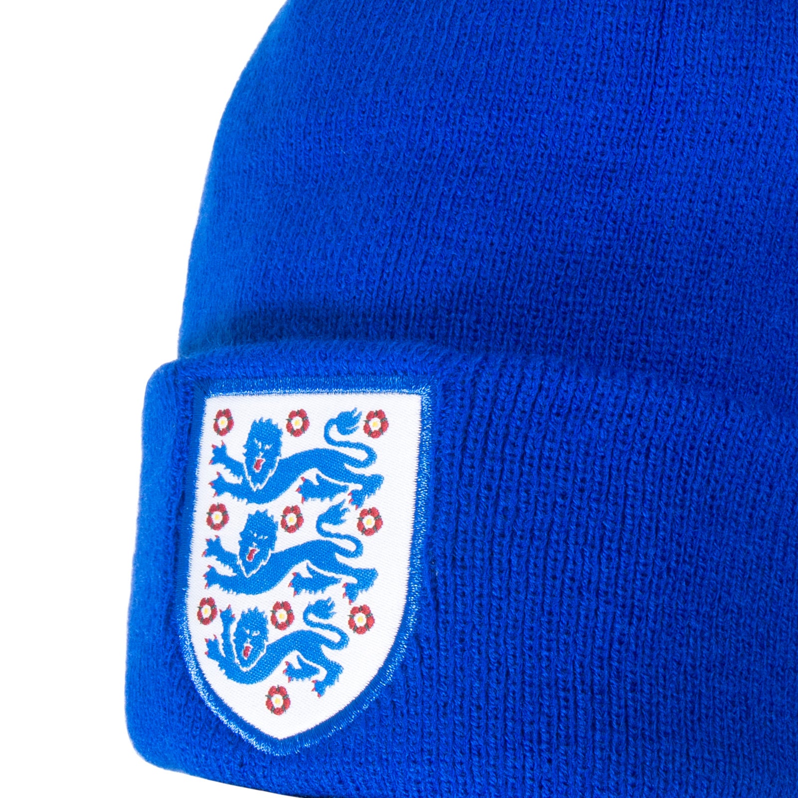 England knitted beanie bobble hat