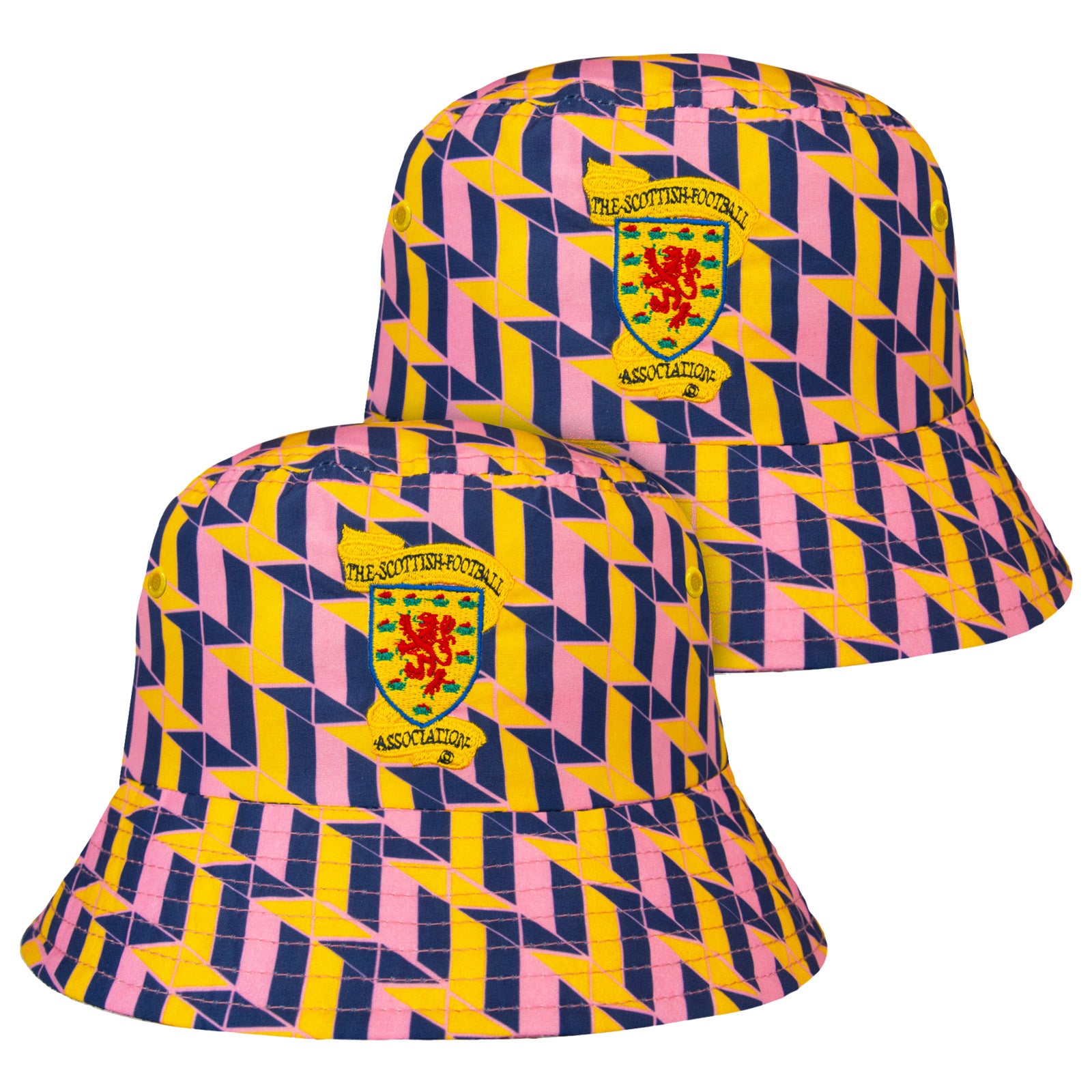 Scotland 2 pack bucket hat in multi 1990 third shirt colours