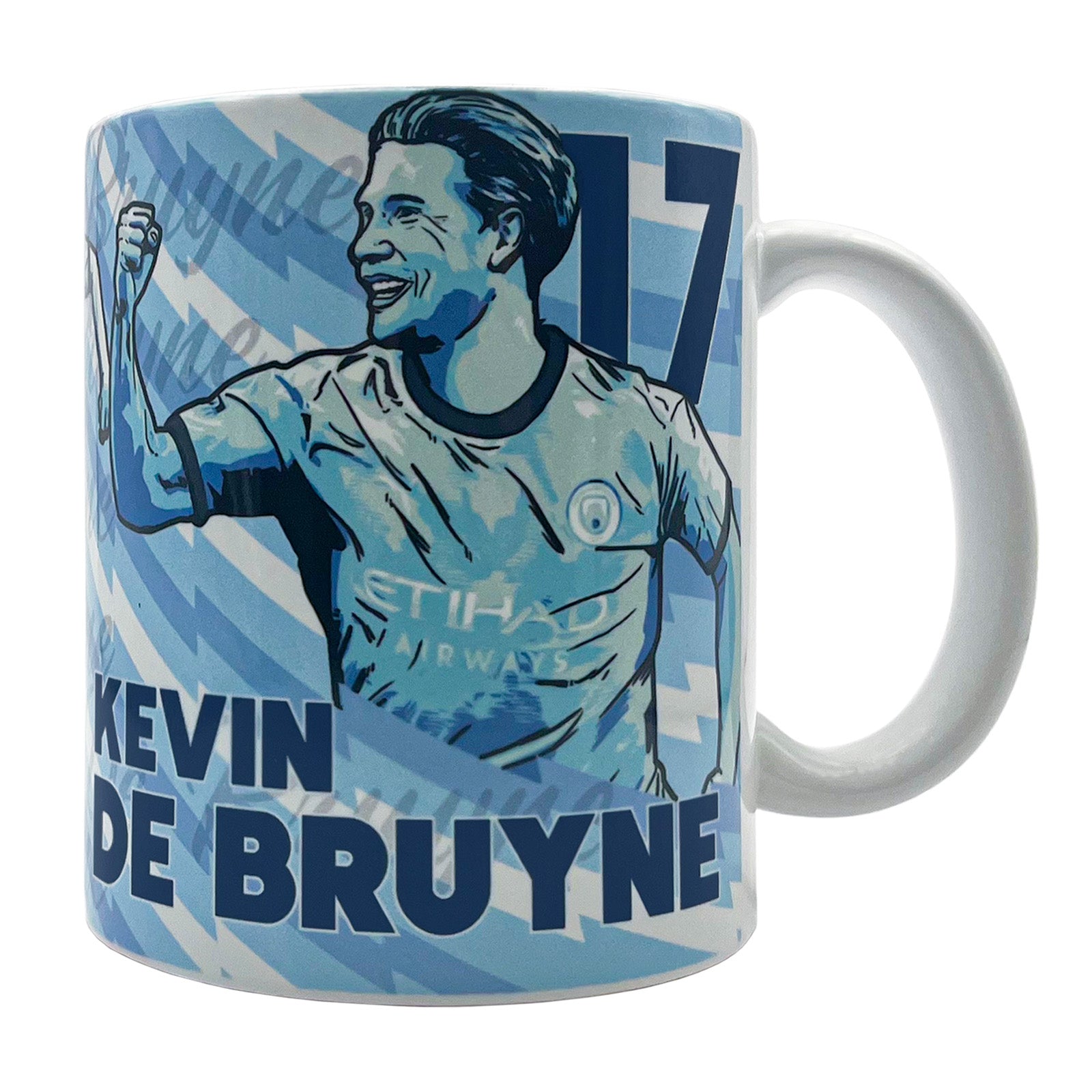 Manchester City legends Foden mug in blue