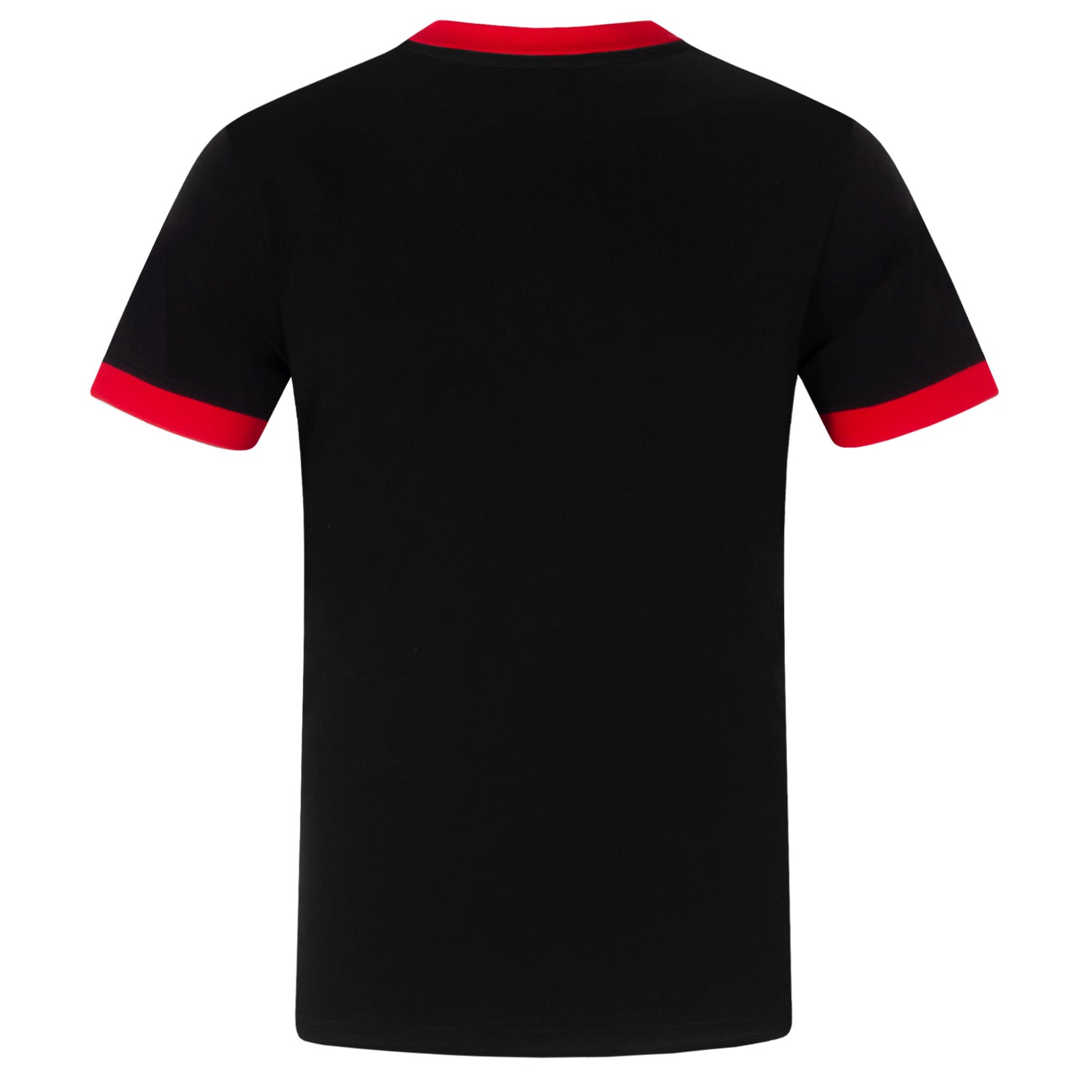 Man Utd adults retro T-shirt in black featuring Manchester and Wembley 58 crest