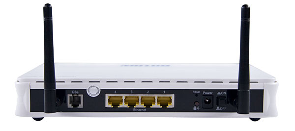 Billion BiPAC 7800NL rear