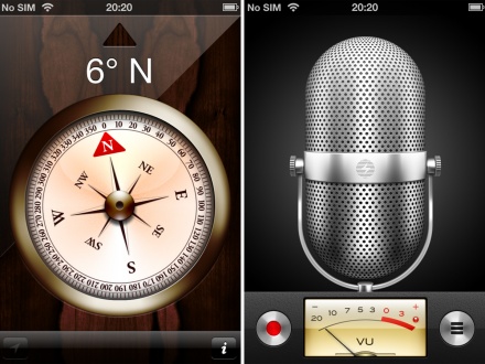 Apple iPhone 4 pre-loaded apps