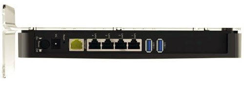 Netgear WNDR4500 rear