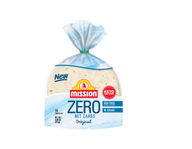 Mission Zero Net Carbs Original Tortillas
