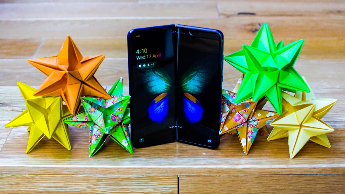 The new Samsung Galaxy Fold Smartphone