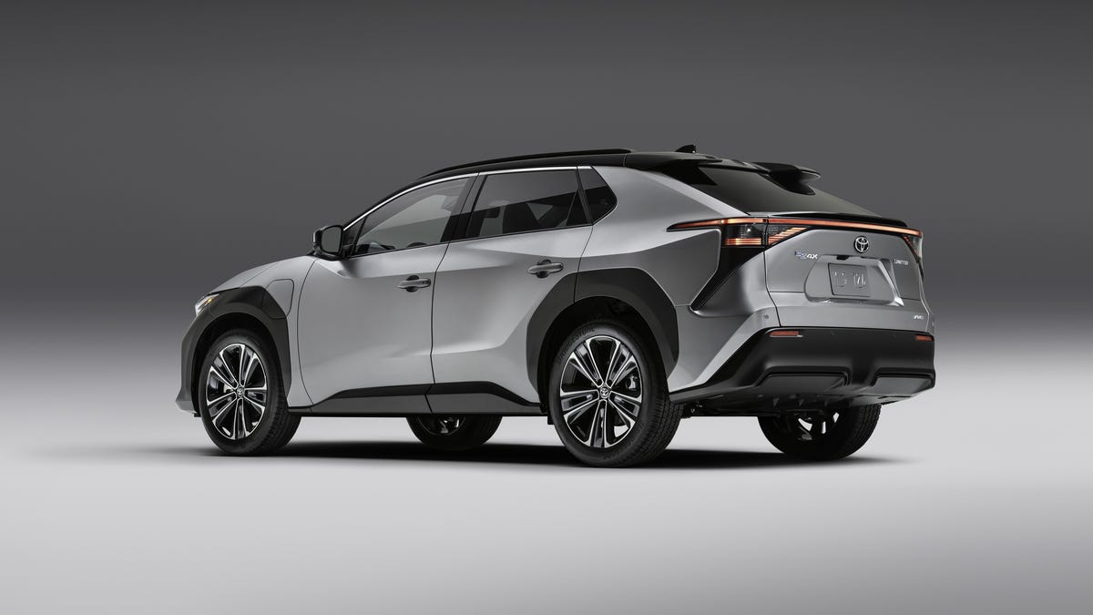 2023 Toyota BZ4X - rear
