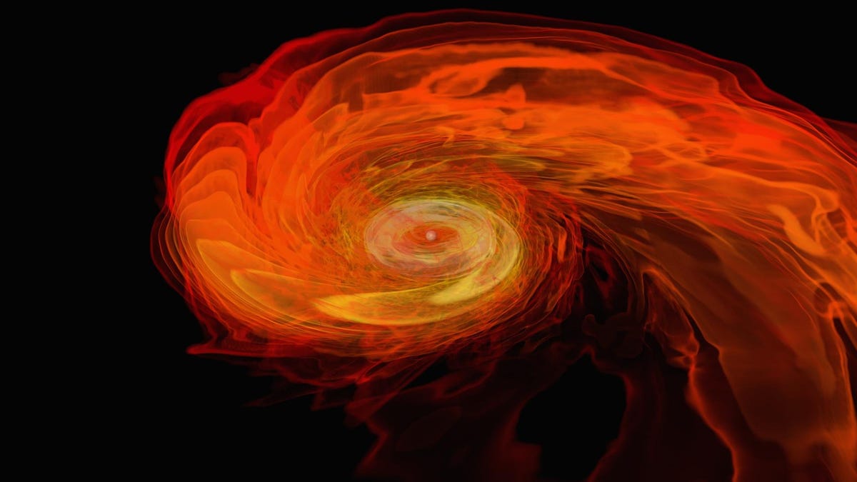 Neutron Stars Rip Each Other Apart to Form Black Hole