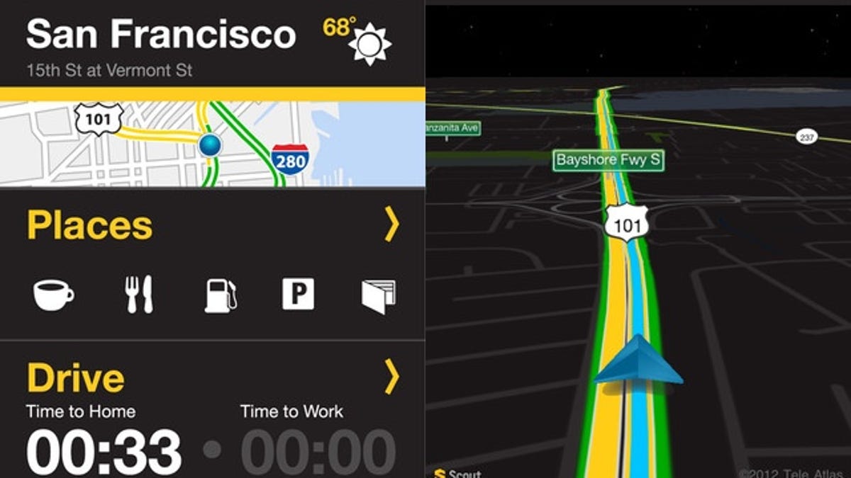 Scout app for iPhone