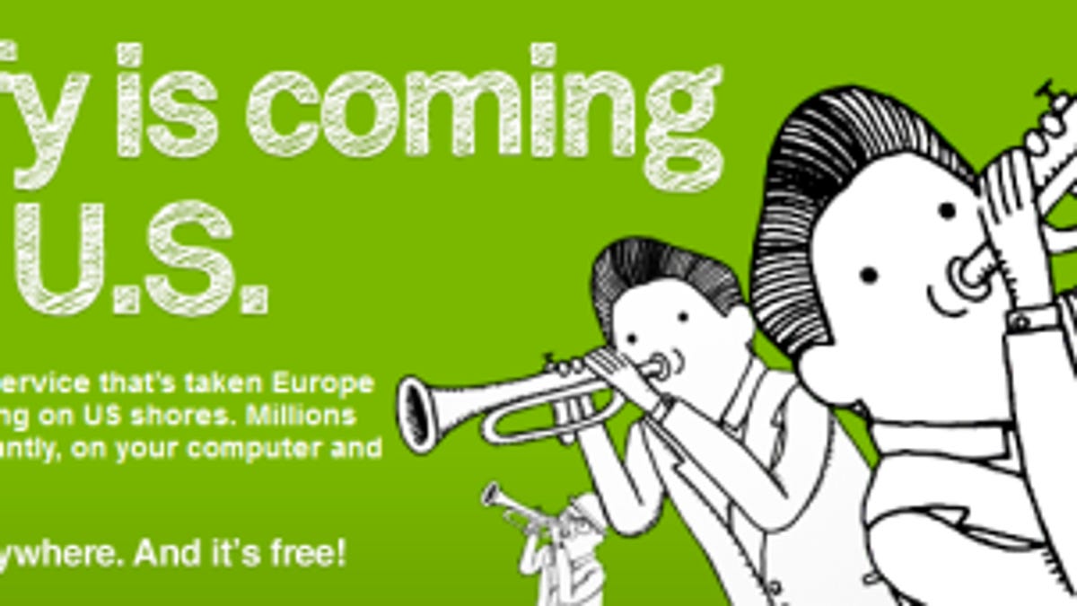 Spotify's U.S. teaser.