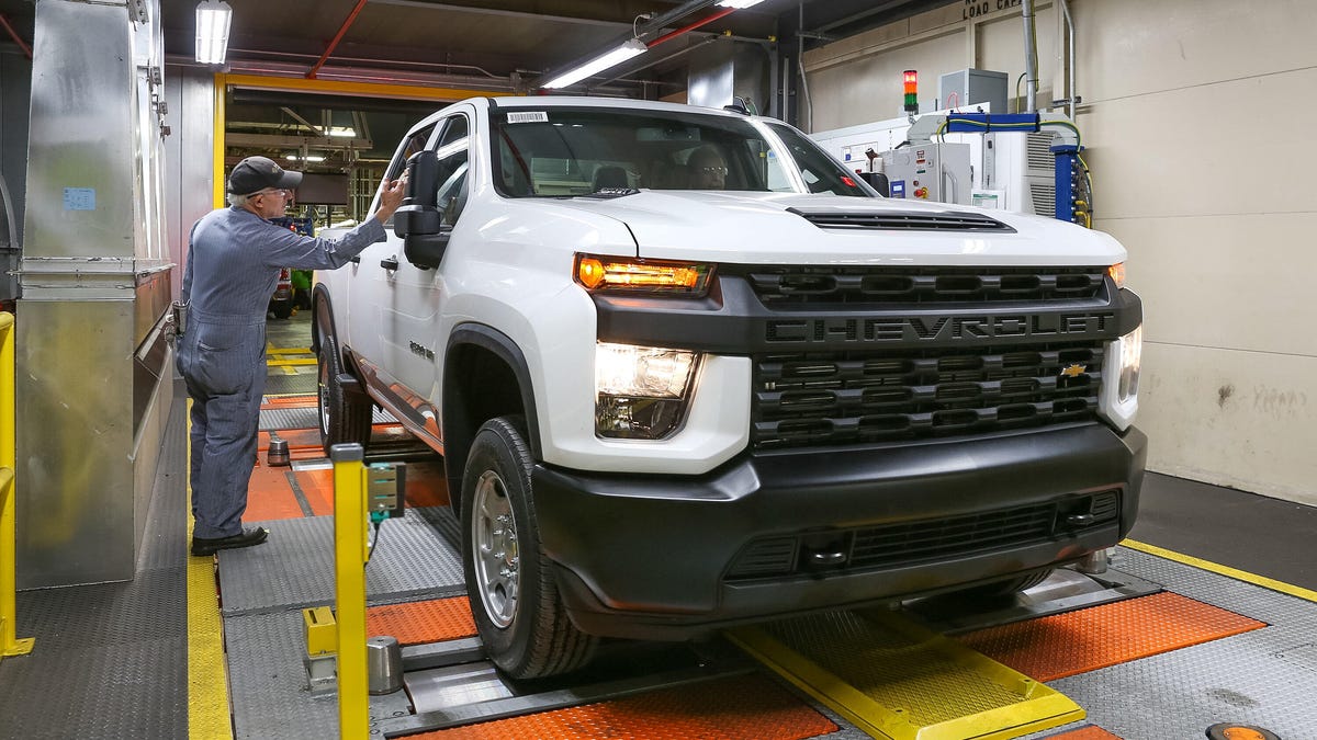 2020 Chevy Silverado 2500HD production