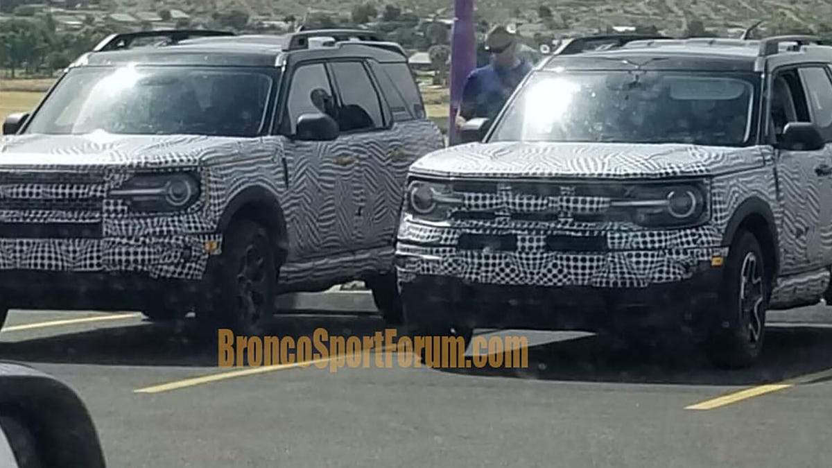Bronco Sport spy photo