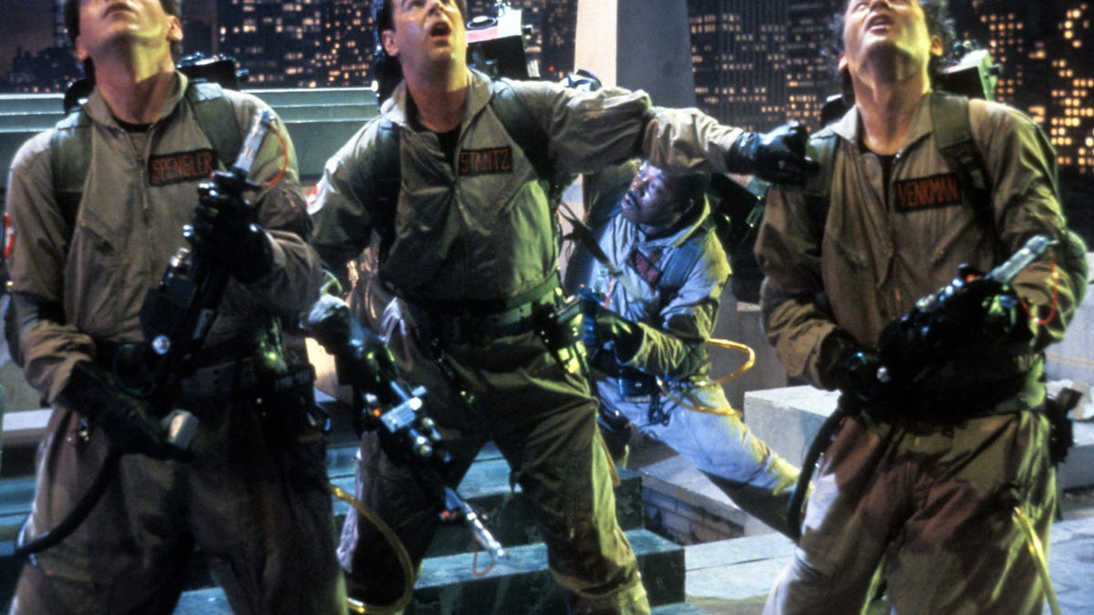 Dan Aykroyd And Bill Murray In 'Ghostbusters'