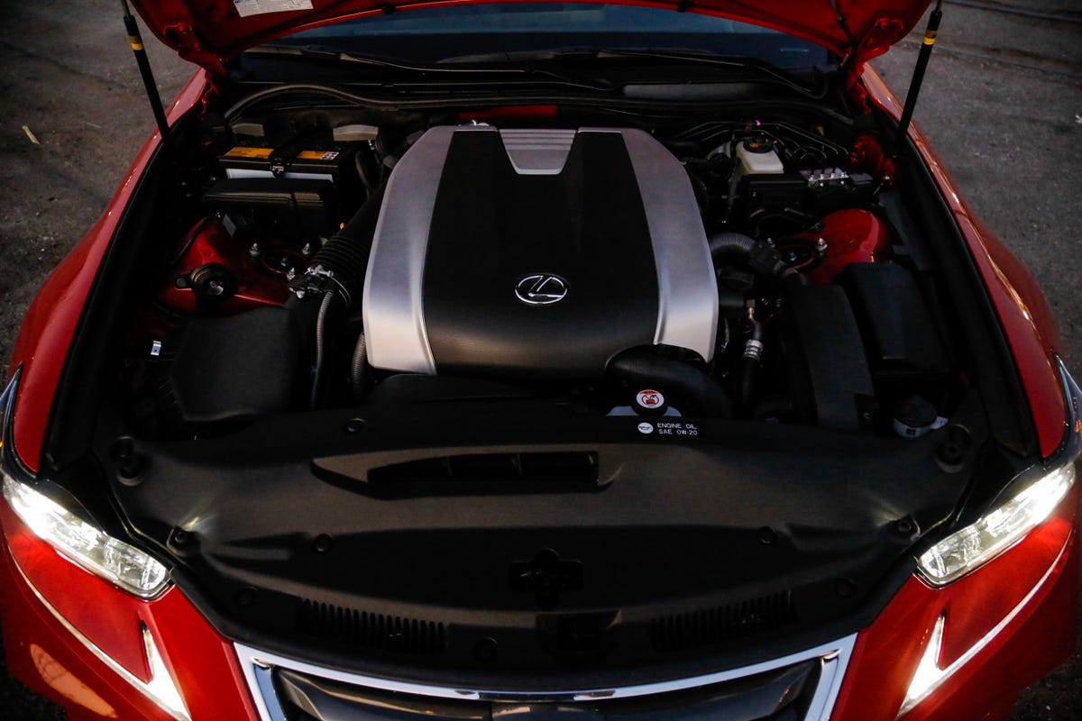 2019 Lexus IS 350 Engine Bay
