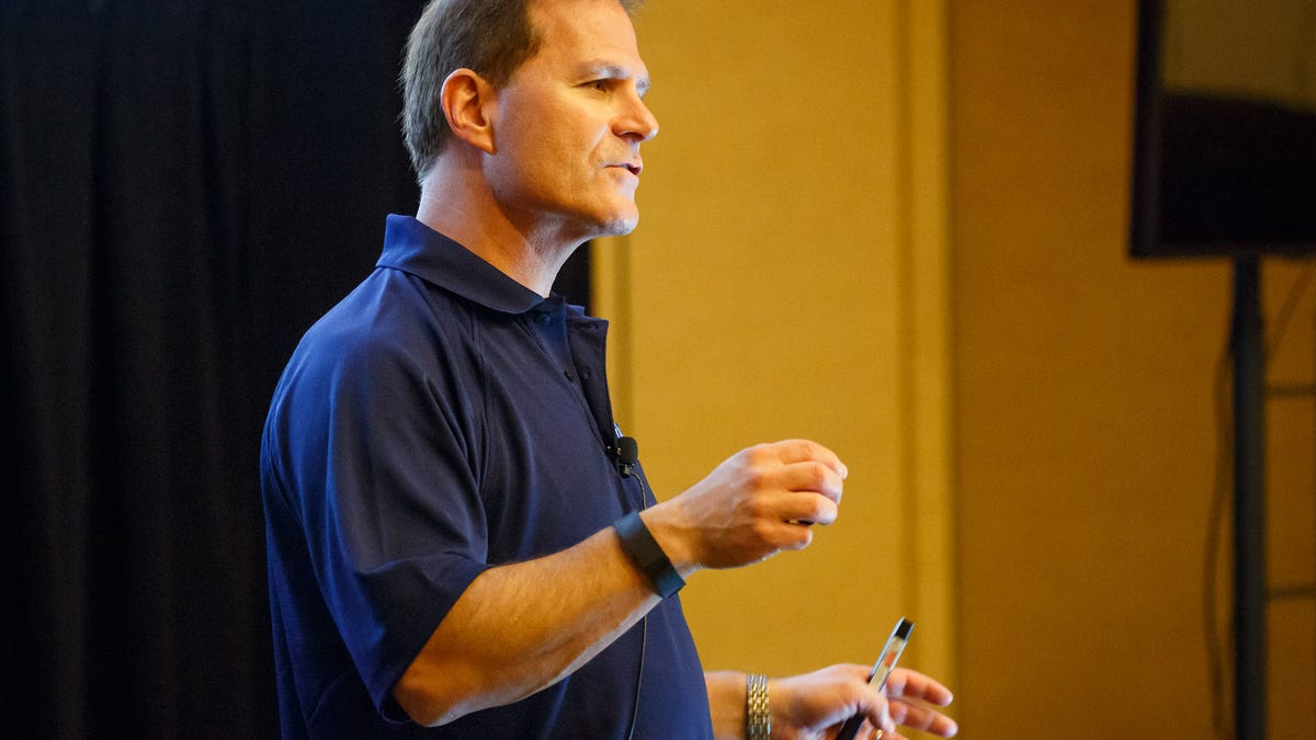 Jason Ziller, Intel's Thunderbolt marketing chief, speaks at IDF 2016.