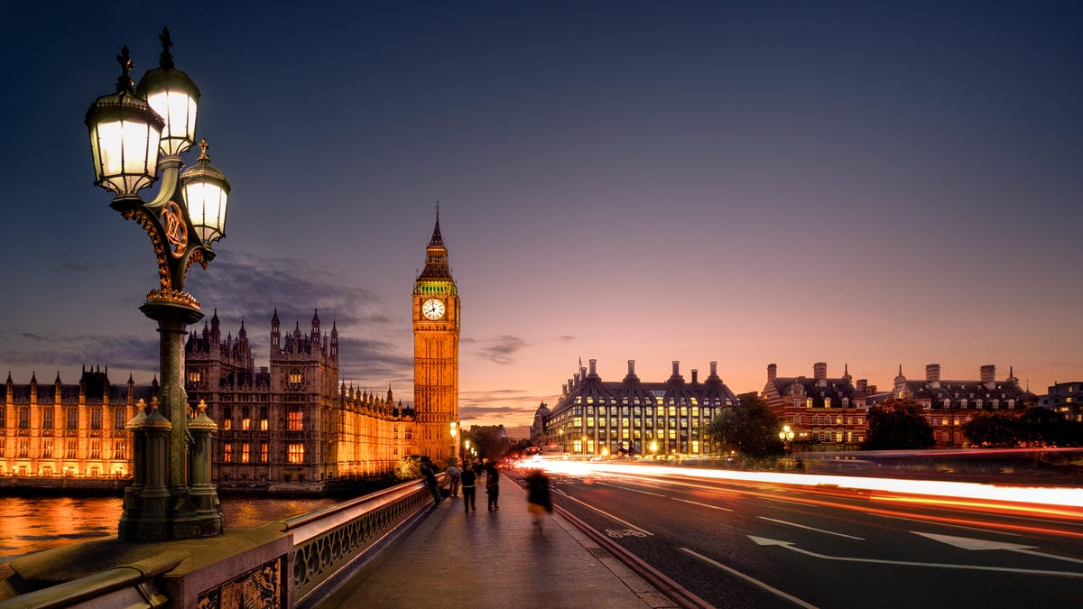 Great Britain - Big Ben, Parliament and Westminster Bridge
