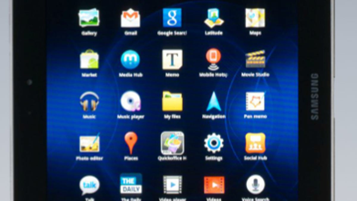 Samsung's 4G-enabled Galaxy Tab 10.1, on Apple's hit list for sales bans.