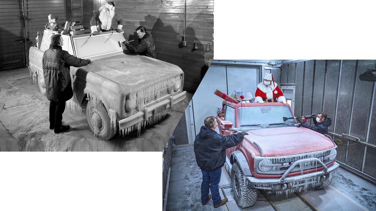 Ford Bronco Santa photo