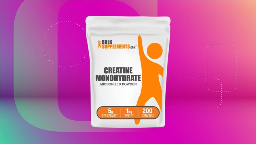 BulkSupplements.com Creatine Monohydrate Microdized Powder