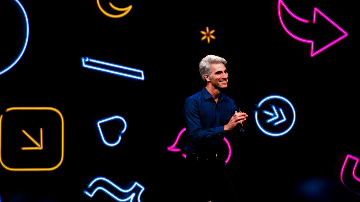 Craig Federighi at WWDC 2019