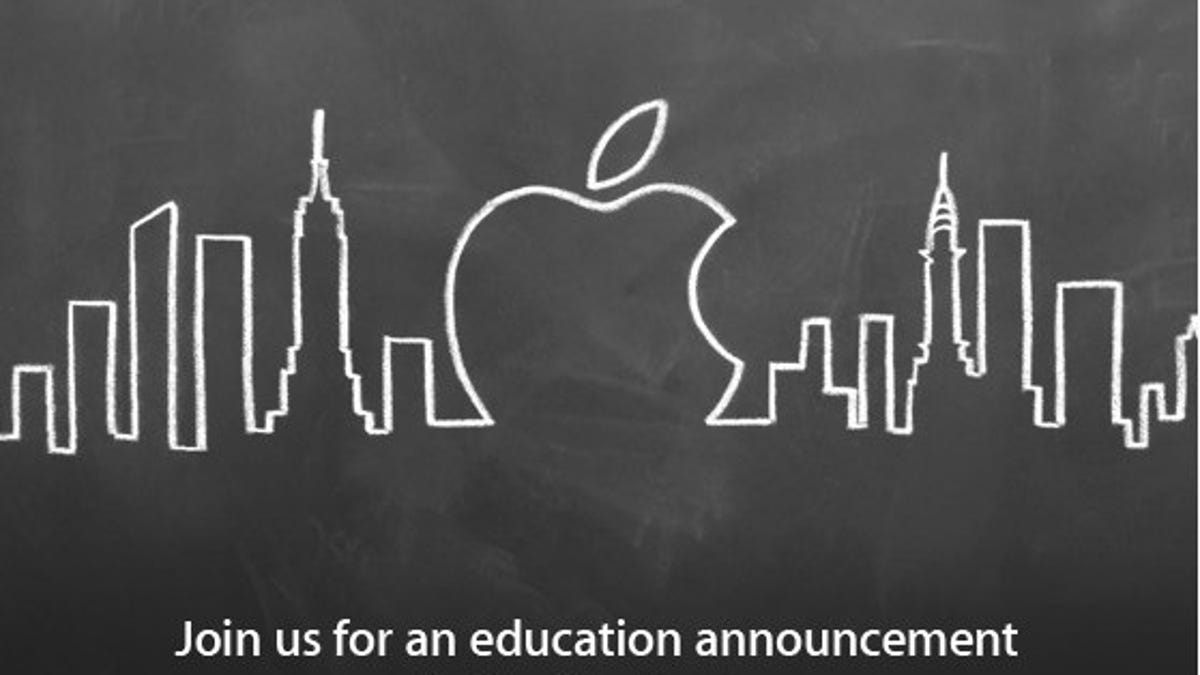 Apple's invitation for its January 19 event.