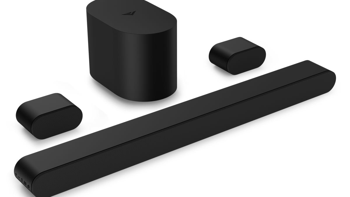 Vizio SV510x soundbar and speakers