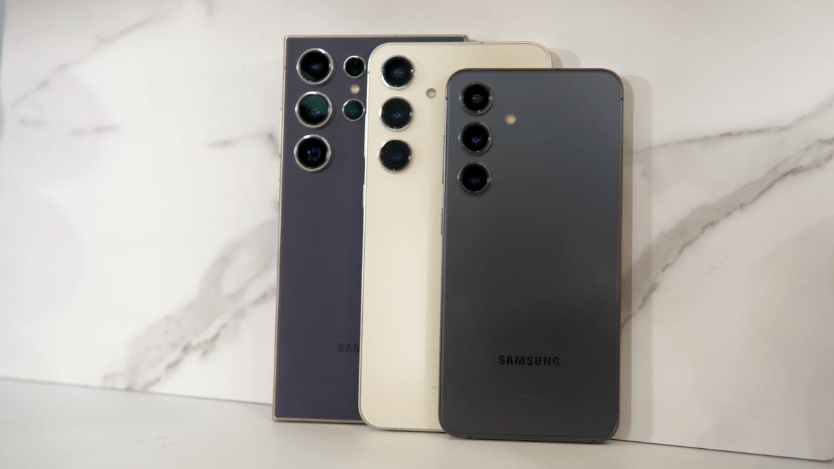 The Samsung Galaxy S24 series