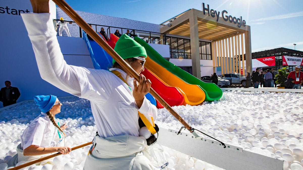 Google Booth CES 2020