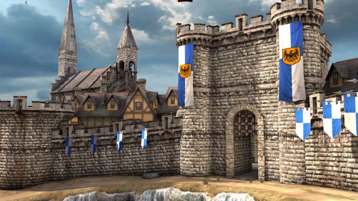 The Epic Citadel demo of Unreal Engine 3 running in a browser using high-speed JavaScript and WebGL.