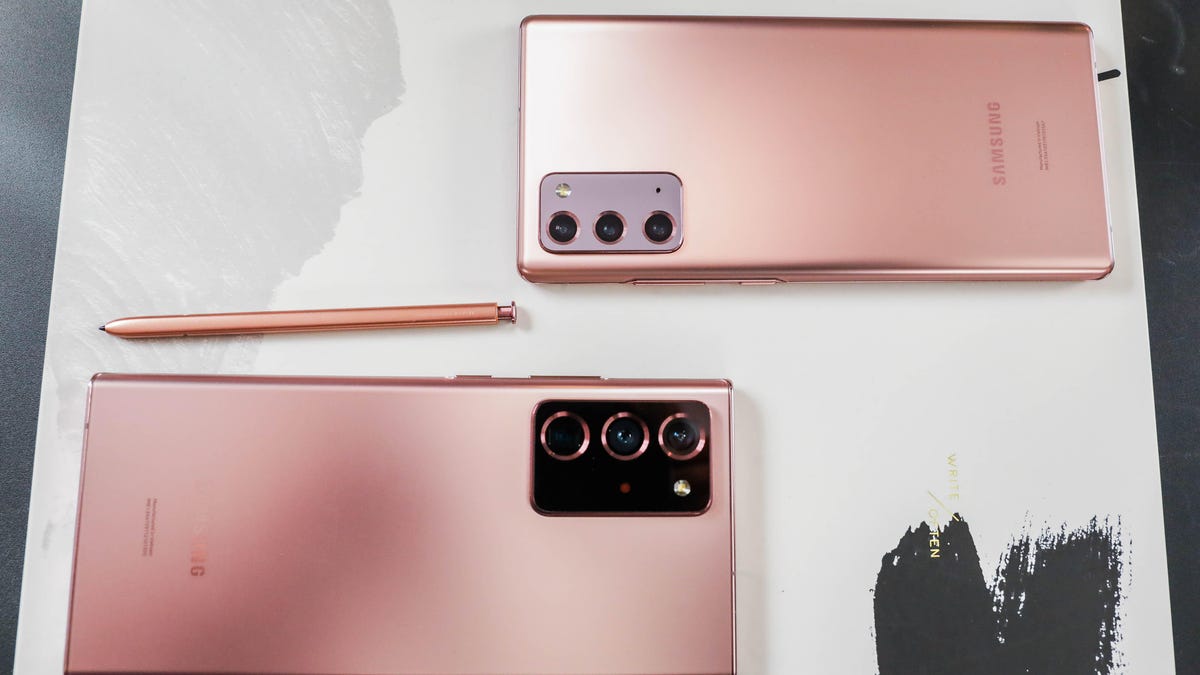 Samsung Galaxy Note20 and Note20 Ultra