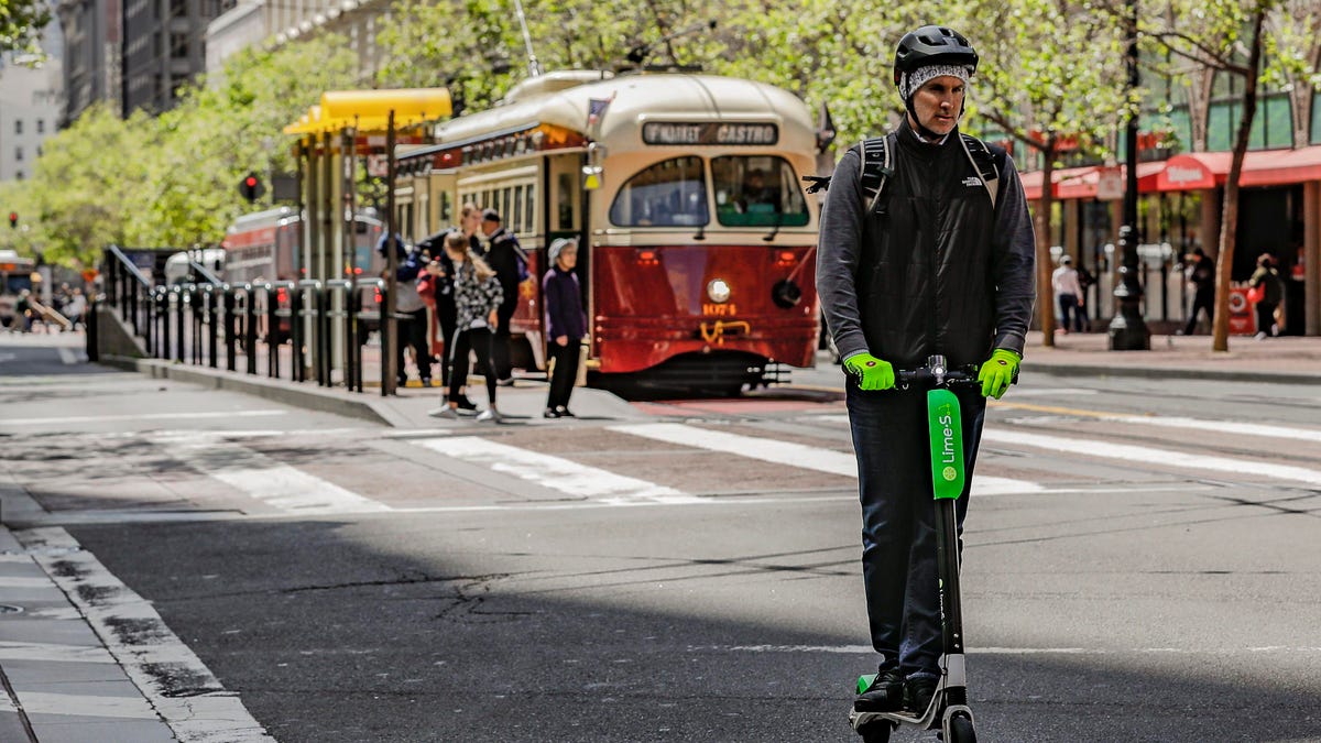 Scooter in SF