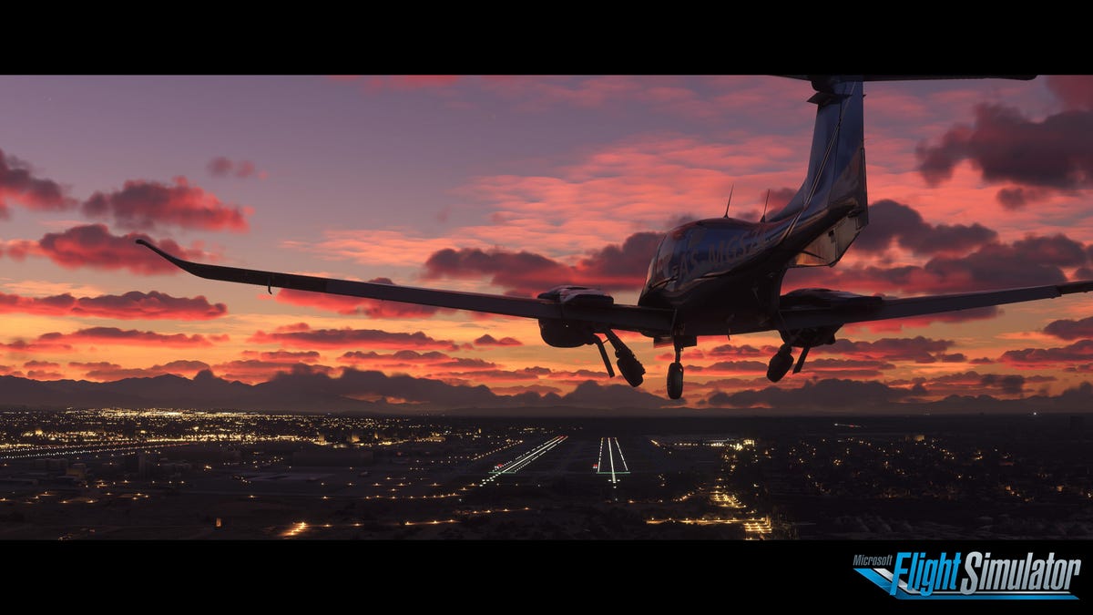 flight-simulator-e3-screenshot-sunset-logo