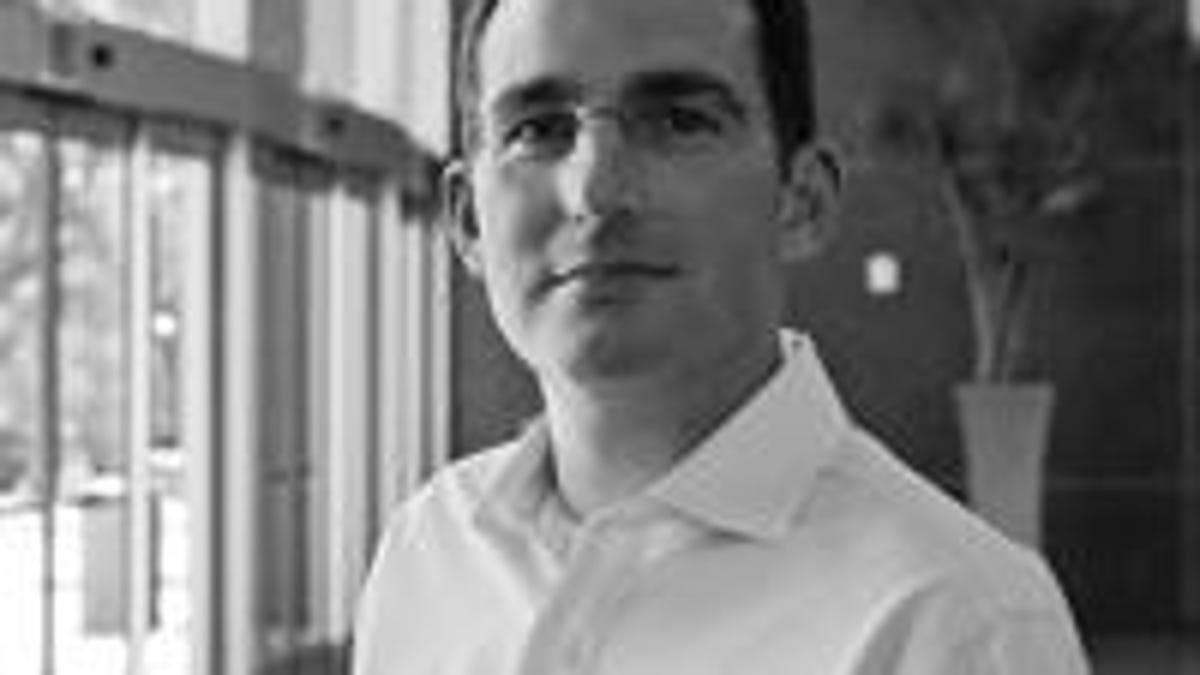 Tim McDonough, a marketing VP at Qualcomm. He says its dual-core Snapdragon is as fast as current quad-core chips.