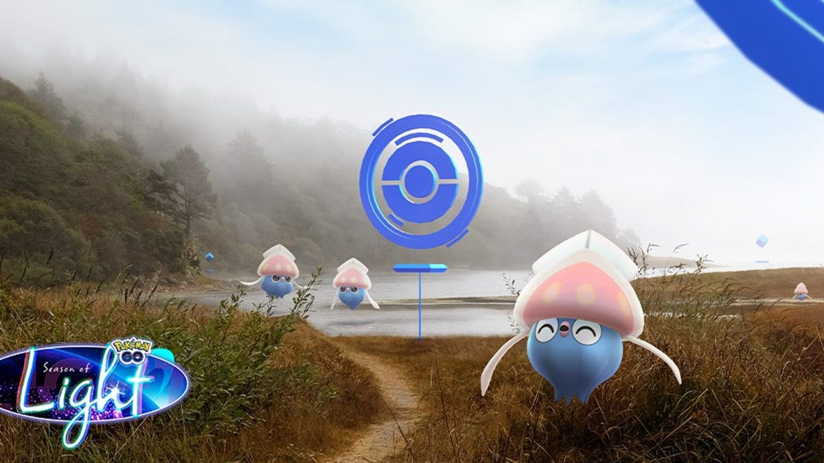 Inkay near PokeStops