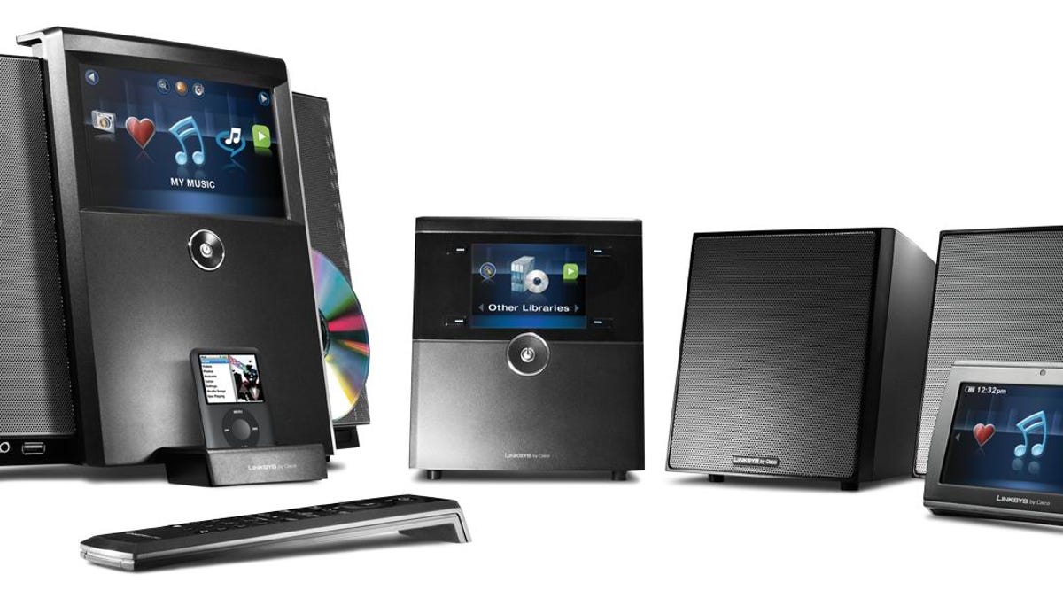 Linksys by Cisco Wireless Home Audio System product family
